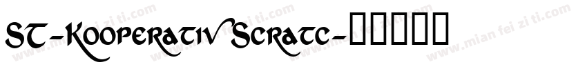 ST-Kooperativ Scratc字体转换